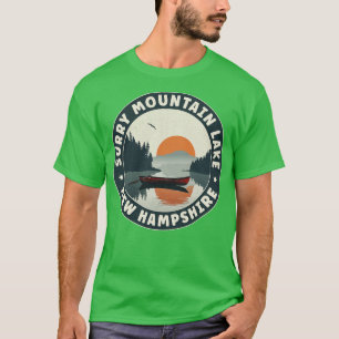T-shirt Surry Mountain Lake New Hampshire Sunset