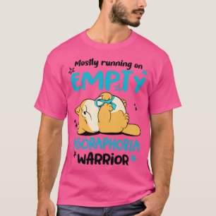 T-shirt Surtout Courir Sur Un Guerrier Agoraphobia Vide