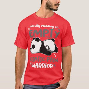 T-shirt Surtout Courir Sur Un Guerrier De Douleur Sciatiqu