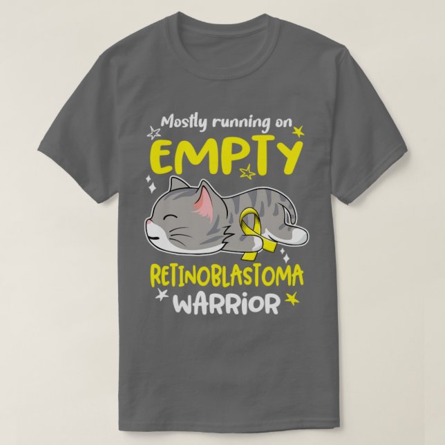 T-shirt Surtout courir sur un guerrier de Retinoblastoma v (Design devant)
