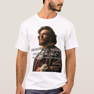 T-shirt Surtout, sois vrai avec toi-même