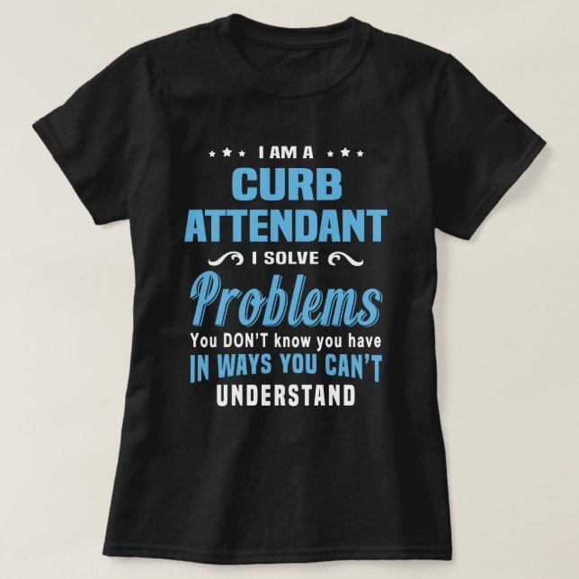 T-shirt Surveillance de la courbe (Design devant)