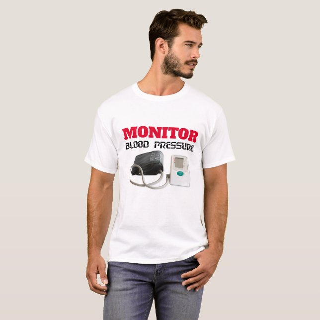 T-shirt Surveillance de la pression sanguine (Devant entier)