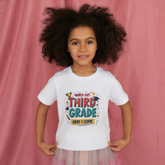 T-shirt Surveillez la 3e année - Amusants Conception de re