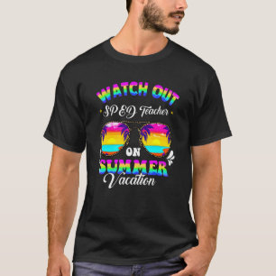 T-shirt Surveillez L'Enseignant De Split Sur Vacances Été