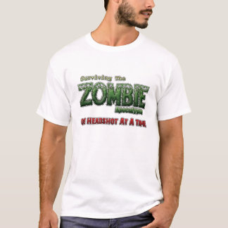 T-shirt Survie de l'apocalypse de zombi