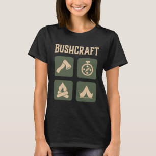 T-shirt Survie en plein air Bushcraft Nature Camping