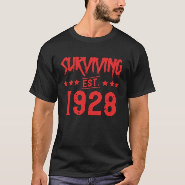 T-shirt Survie Est 1928 (Devant)