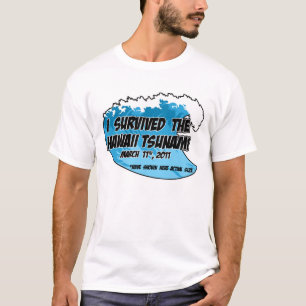 T-shirt Survivant 2011 de tsunami