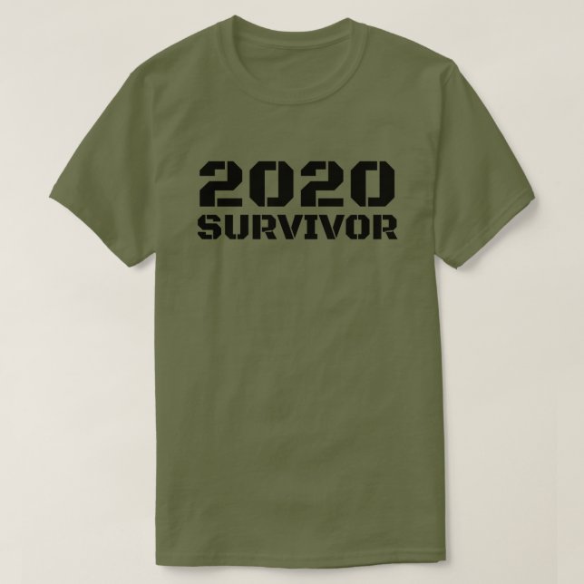 T-shirt Survivant 2020 (Design devant)