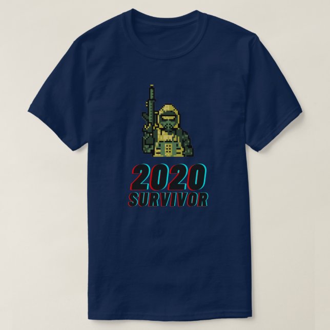 T-shirt Survivant 2020 (Design devant)