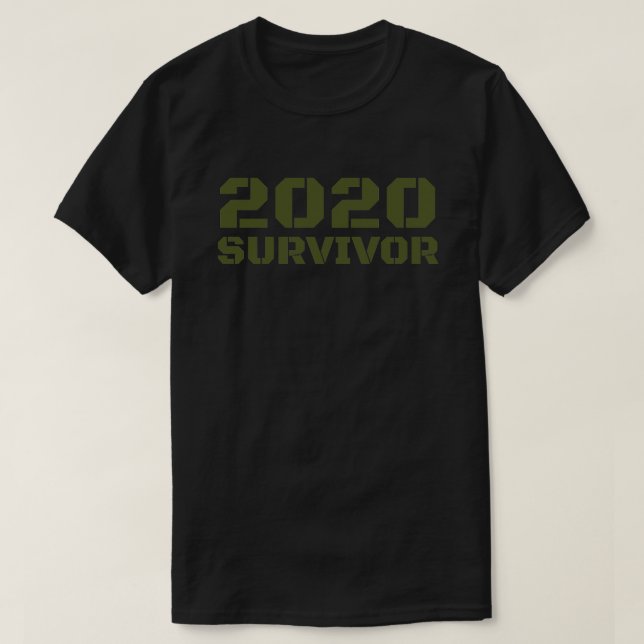 T-shirt Survivant 2020 (Design devant)