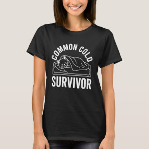 T-shirt Survivant au rhume de chat