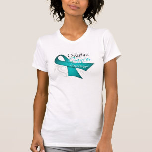 T-shirt Survivant - Cancer de l'ovaire