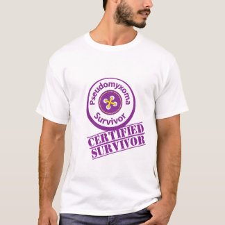 T-shirt Survivant certifié de Pseudomyxoma