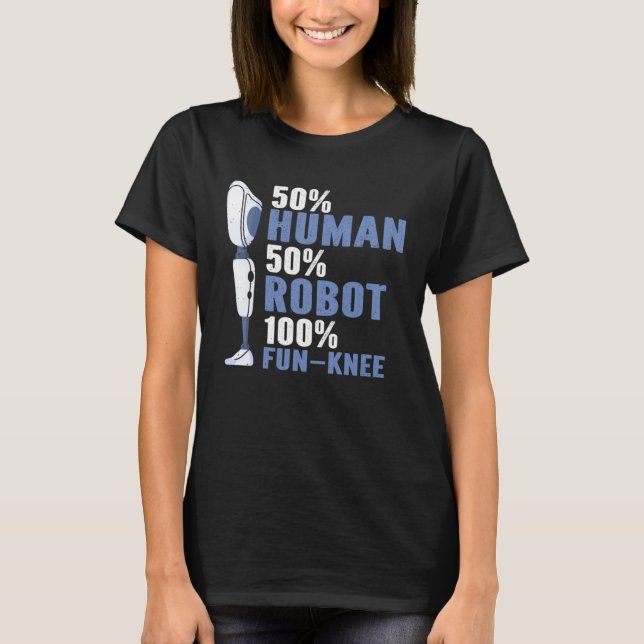 T-shirt Survivant d'amputation pour prothèse de jambe (Devant)