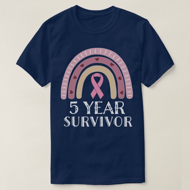 T-shirt Survivant de 5 ans (Design devant)