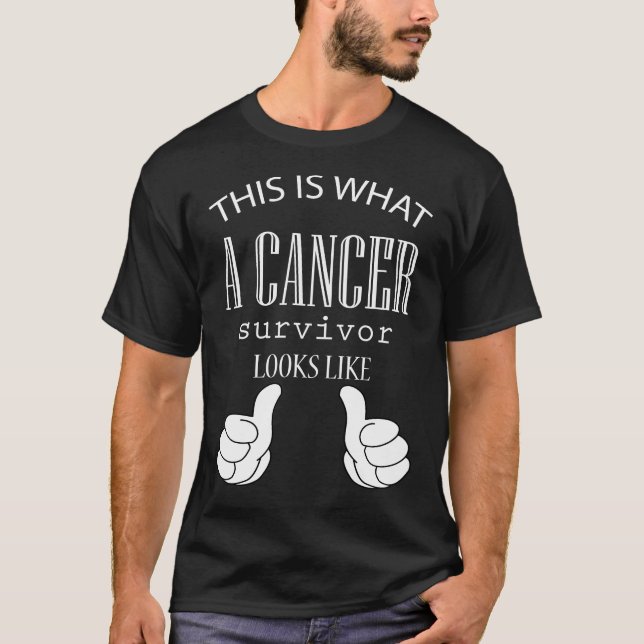 T-shirt survivant de cancer de chimio de voyage de cancer (Devant)