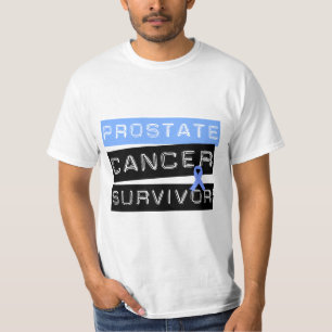 T-shirt Survivant de cancer de la prostate