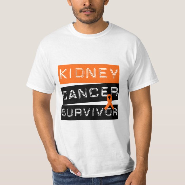 T-shirt Survivant de Cancer de rein (Devant)