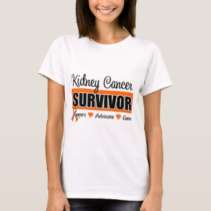 T-shirt Survivant de Cancer de rein