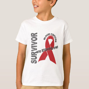 T-shirt Survivant de Cancer de sang
