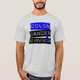 T-shirt Survivant de cancer du colon