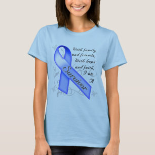T-shirt Survivant de cancer du colon