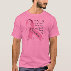 T-shirt Survivant de cancer du sein