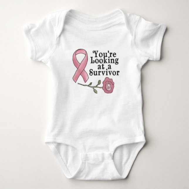 T-shirt Survivant de cancer du sein (Devant)