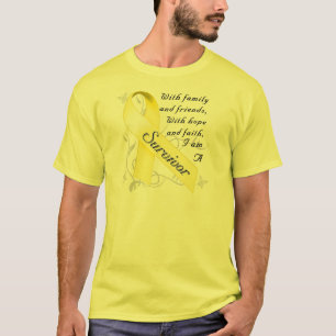 T-shirt Survivant de cancer du testicule
