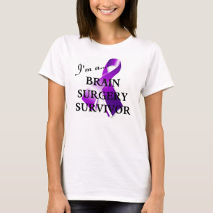 T-shirt Survivant de chirurgie cérébrale
