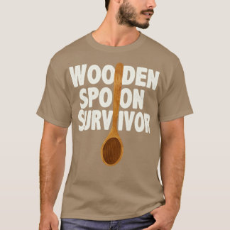T-shirt Survivant de cuillère en bois