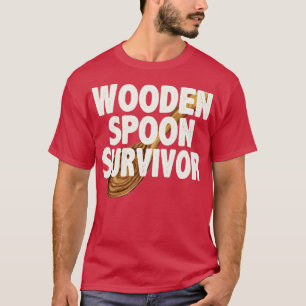 T-shirt Survivant de cuillère en bois1