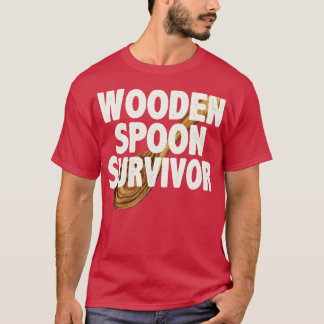 T-shirt Survivant de cuillère en bois1