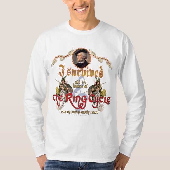 T-shirt Survivant de cycle d'anneau (Devant)