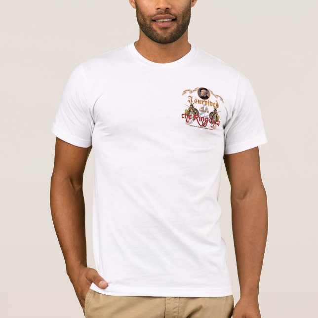 T-shirt Survivant de cycle d'anneau (Devant)