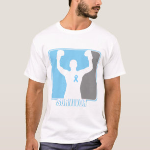 T-shirt Survivant de gain de cancer de la prostate