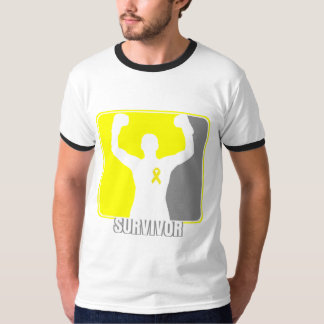 T-shirt Survivant de gain de Cancer de sarcome