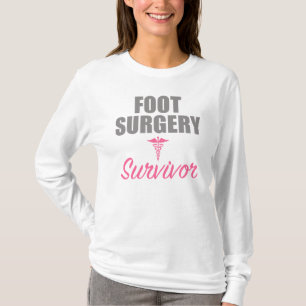 T-shirt Survivant de la chirurgie du pied