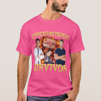 T-shirt Survivant de la circoncision drôle