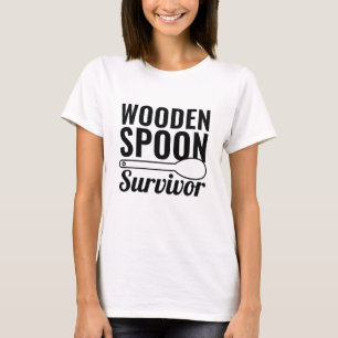 T-shirt Survivant de la cuillère en bois