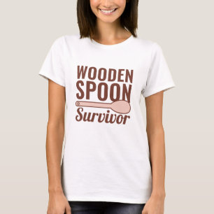 T-shirt Survivant de la cuillère en bois