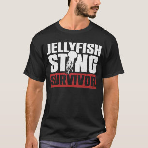 T-shirt Survivant de la pêche à la méduse - Jellyfish S