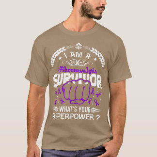 T-shirt Survivant de la sensibilisation à la fibromyalgie