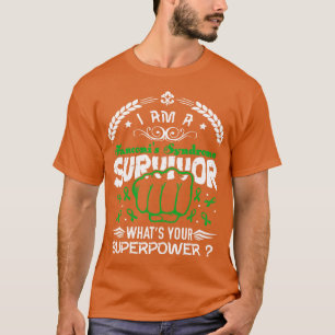 T-shirt Survivant de la sensibilisation au syndrome de Fan