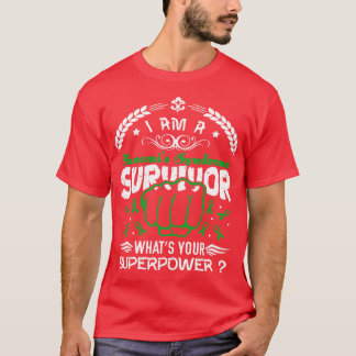 T-shirt Survivant de la sensibilisation au syndrome de Fan