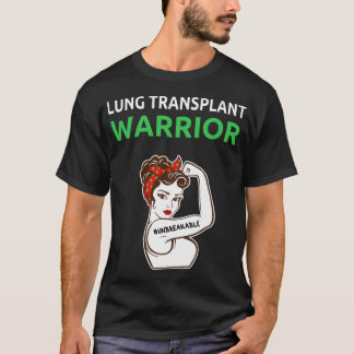 T-shirt Survivant de la transplantation pulmonaire