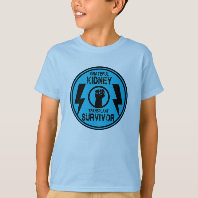 T-shirt Survivant de la transplantation rénale (Devant)