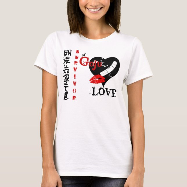 T-shirt Survivant de l'AMOUR de Goju (Devant)
